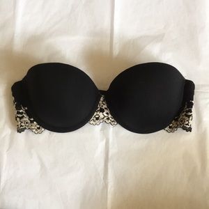 Wacoal strapless lace bra sz34B